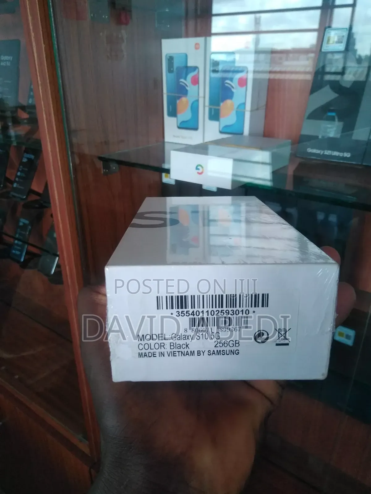 New Samsung Galaxy S10 5G 256 GB Black