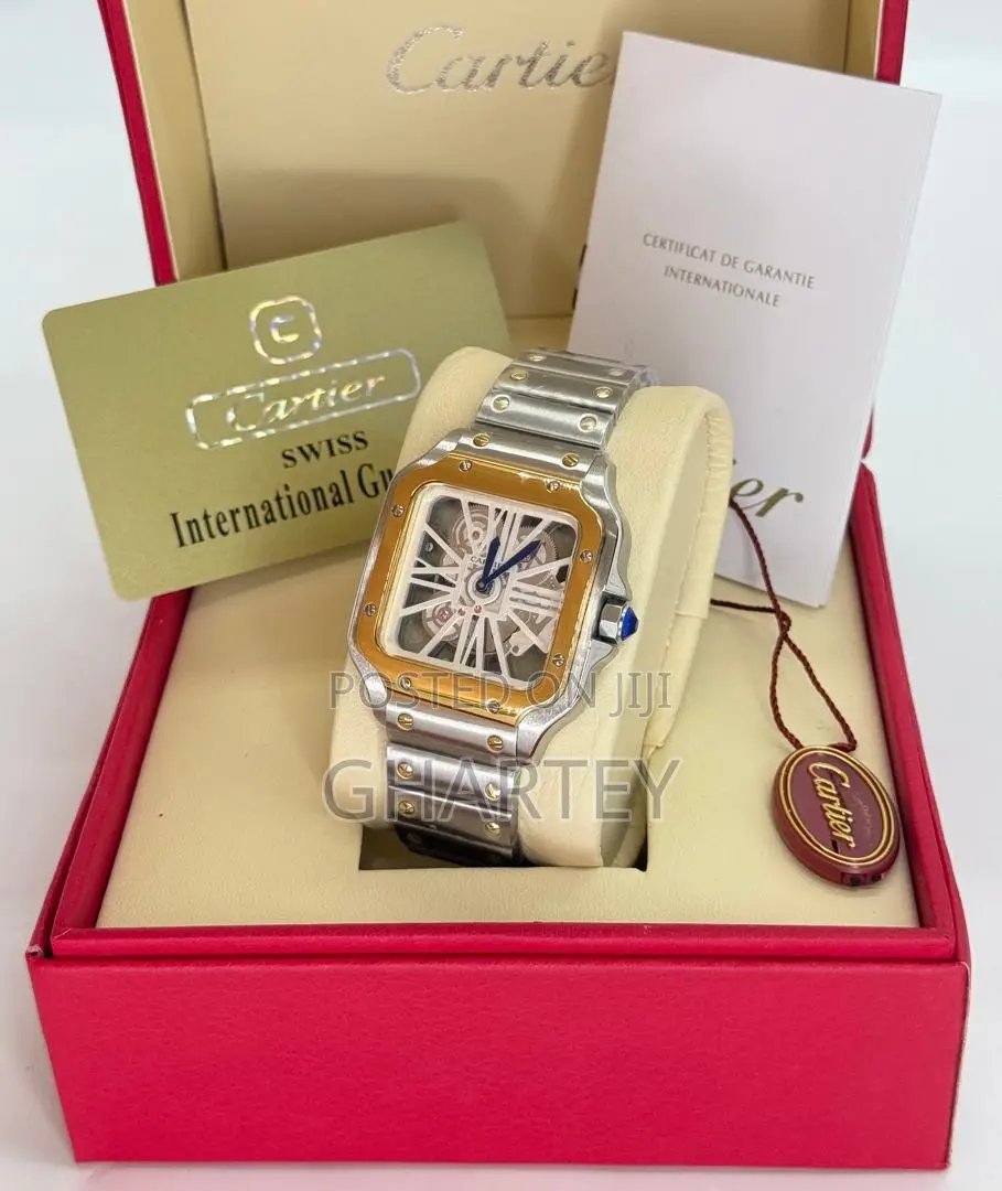 Mechanical Skeleton Cartier Men’S Watch