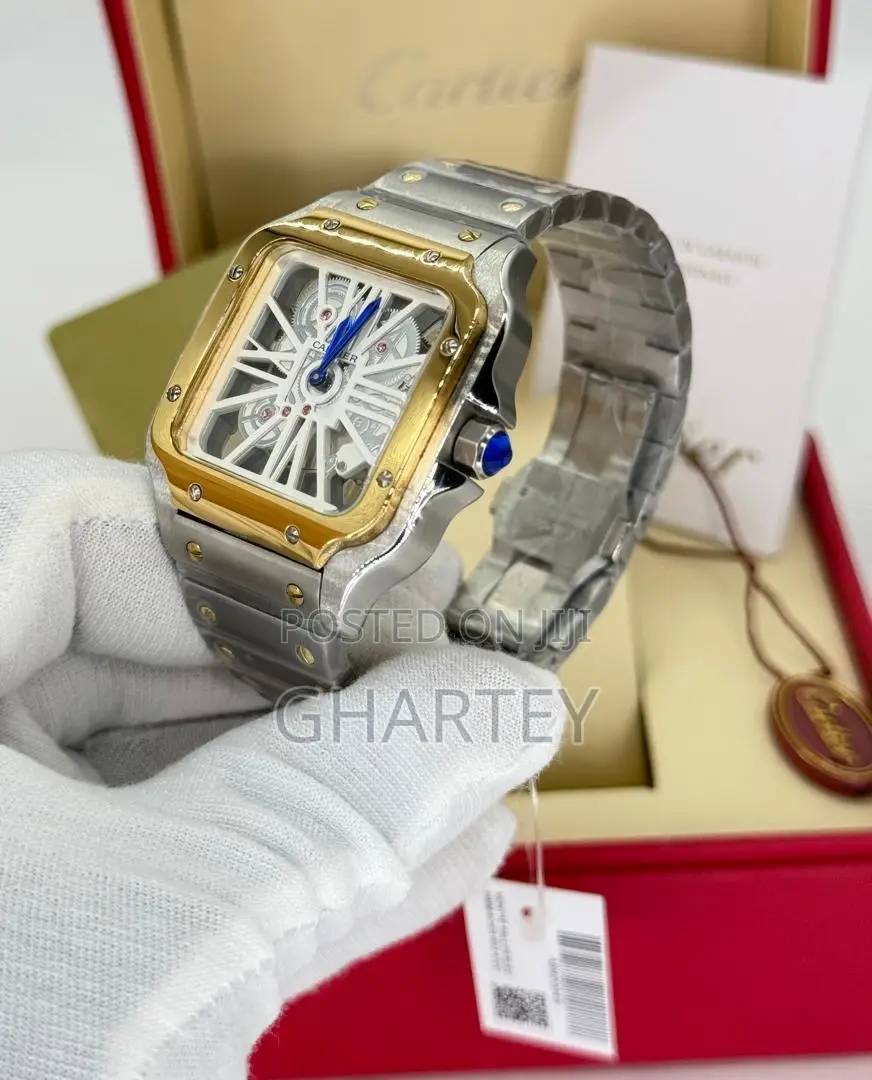 Mechanical Skeleton Cartier Men’S Watch