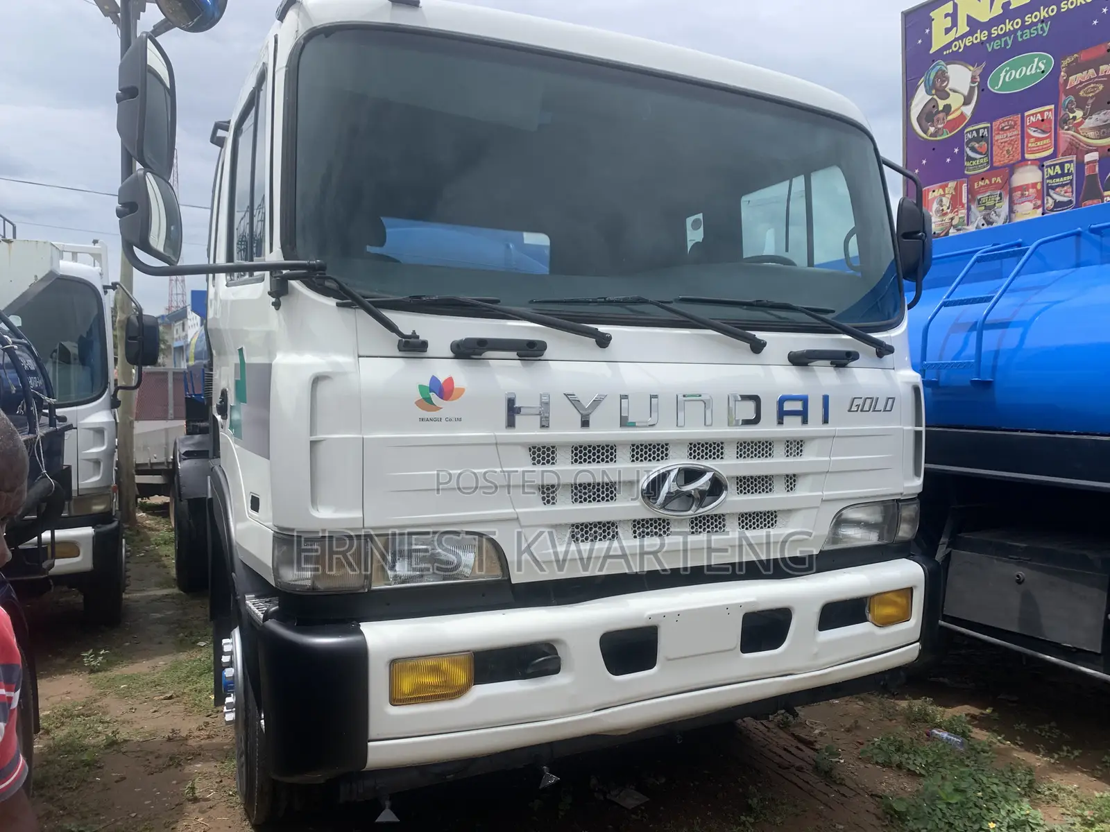 Hyundai Water Truck 2007 White