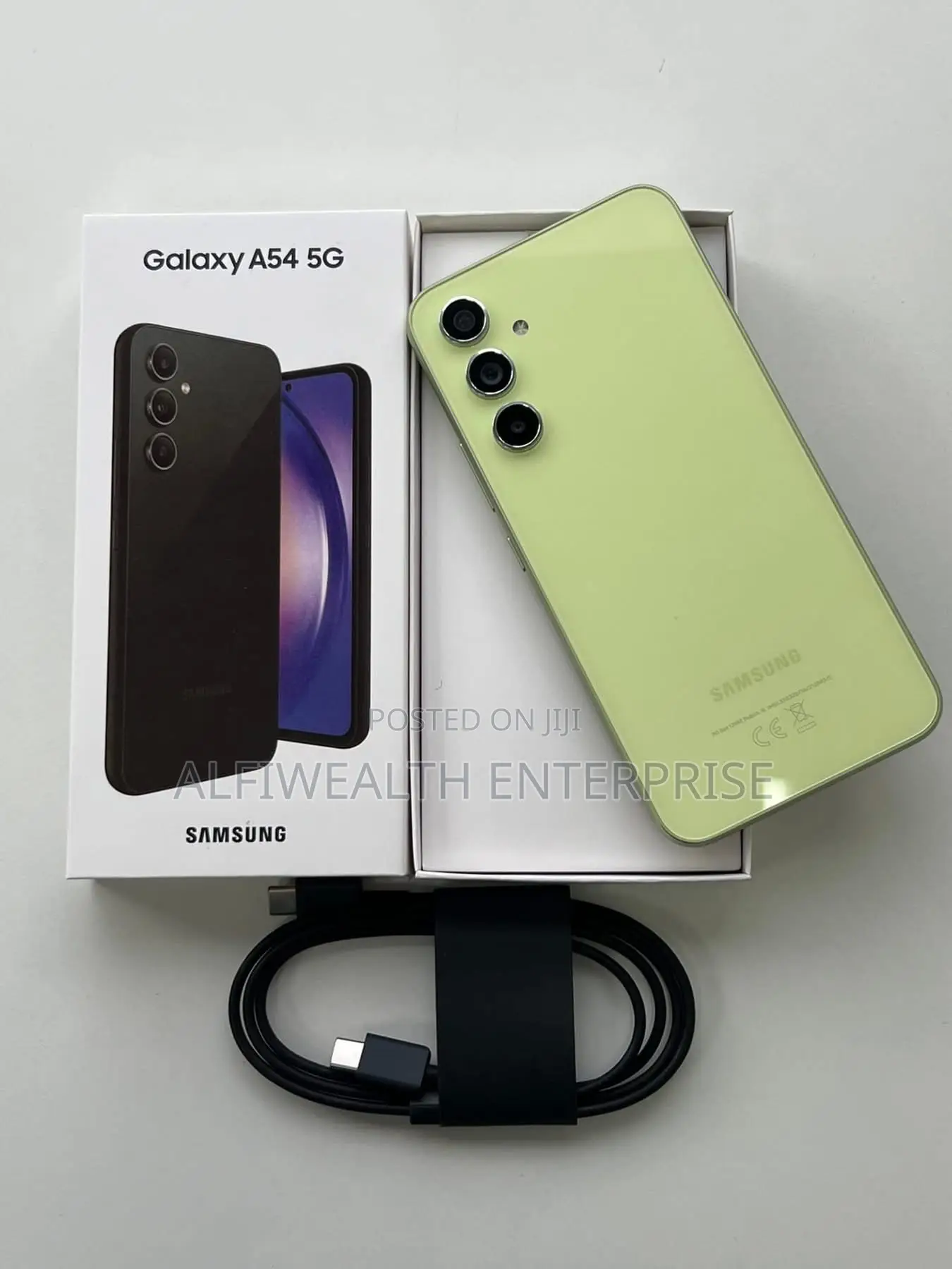 New Samsung Galaxy A54 128 GB Green