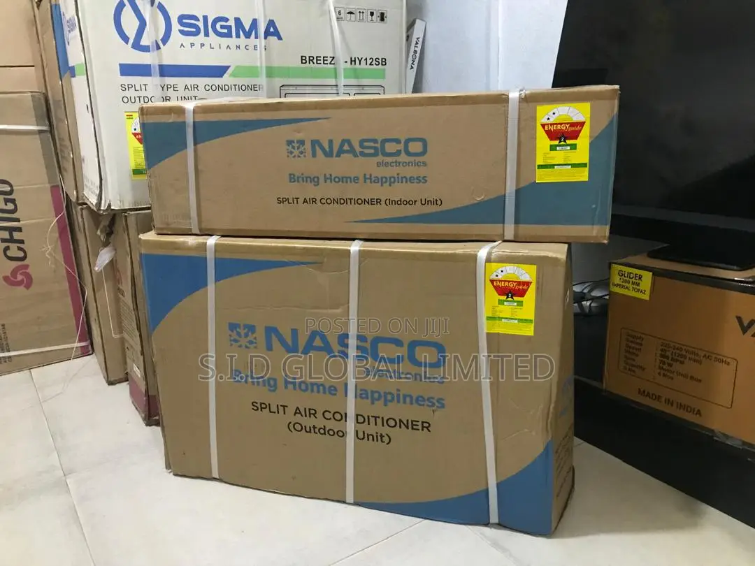 Nasco 1.5hp Split Ac R410a