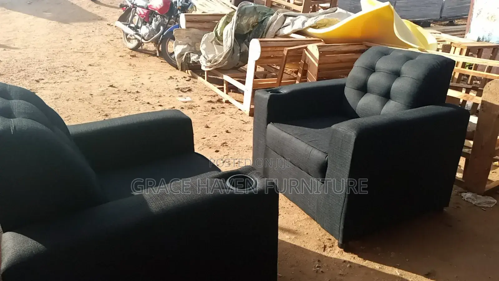 Two Utv Singles Sofa's