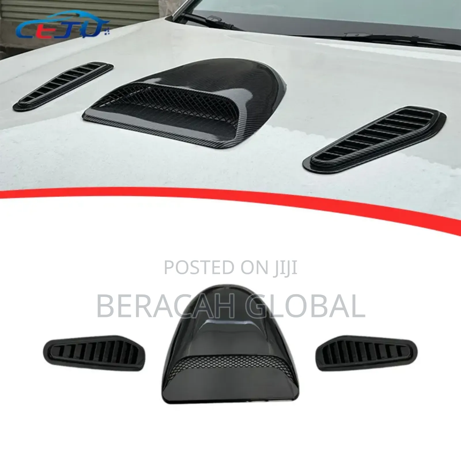 Bonnet Vent 3 Pieces Type E