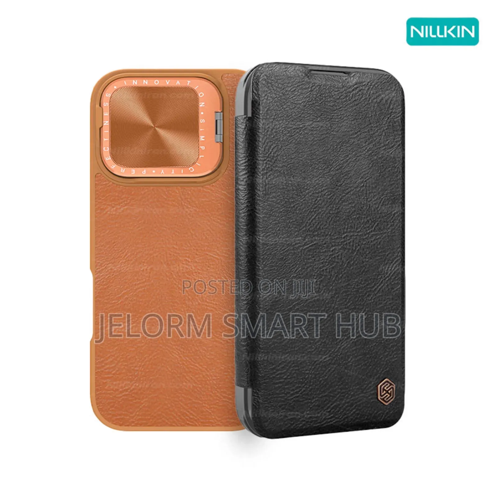 iPhone 16 Pro Max / 16 Qin Pro Leather Flip Case
