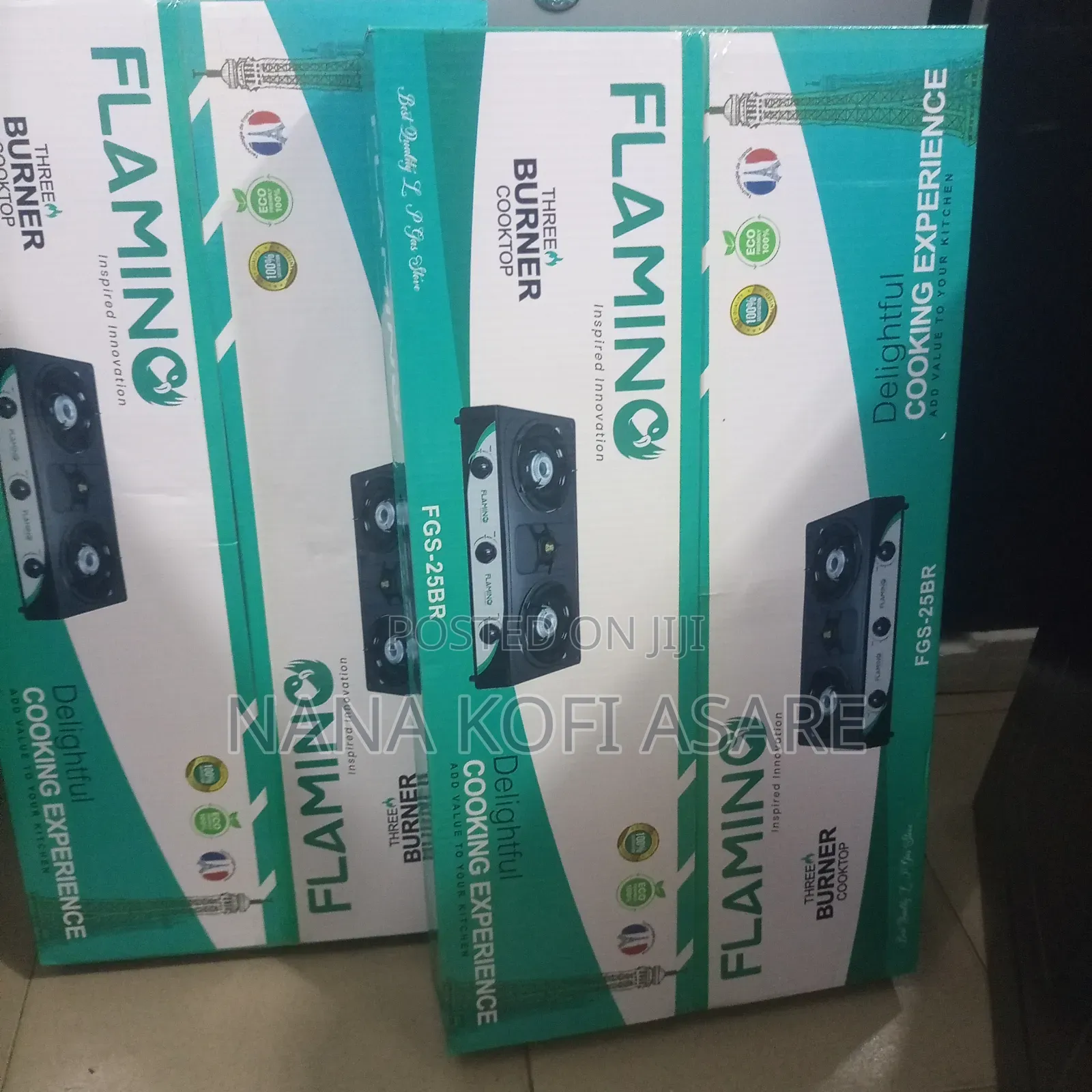 Flamino 3 Burners Cooker