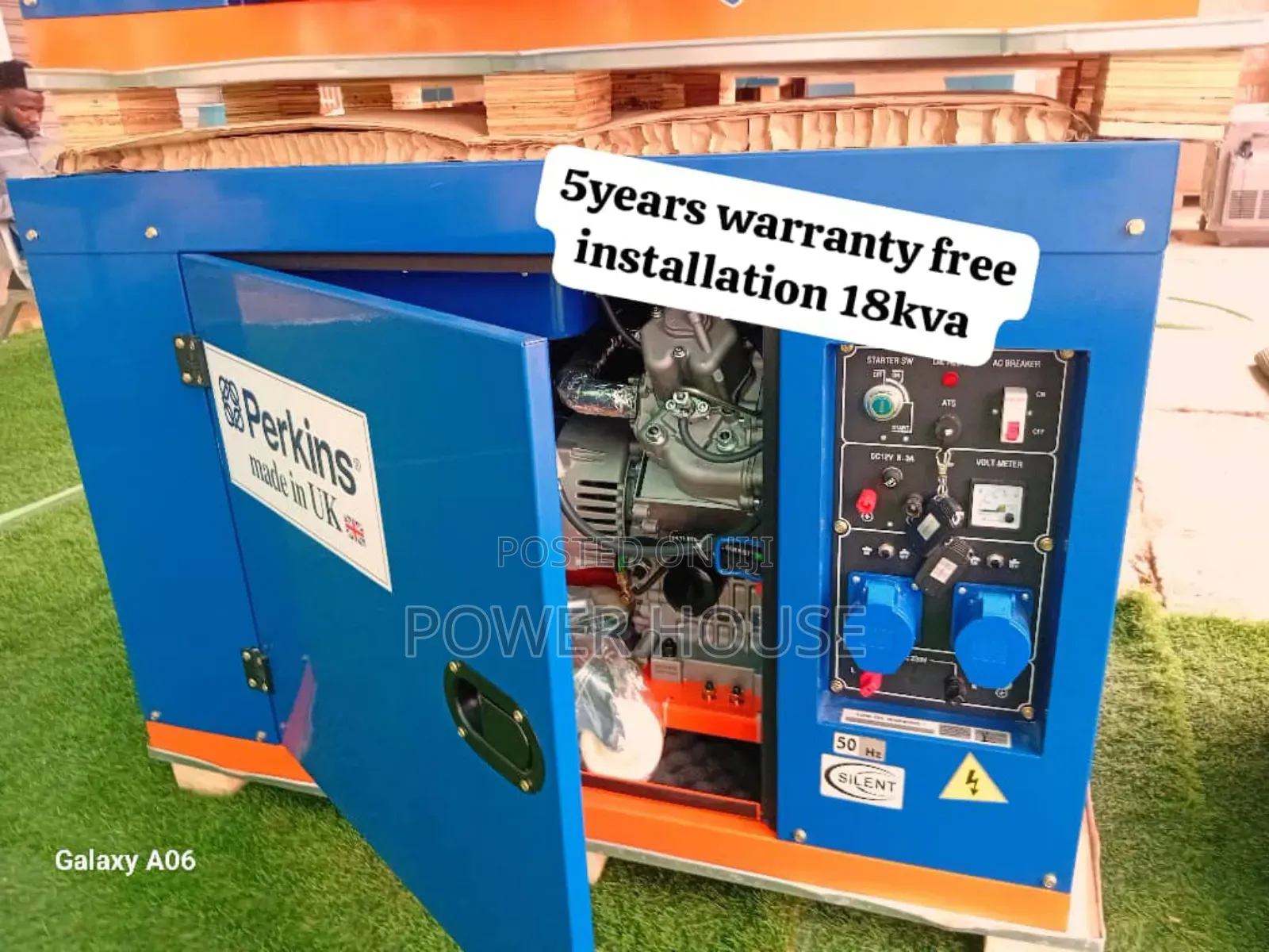 Tower Unit 18kva Perkins Diesel Generator