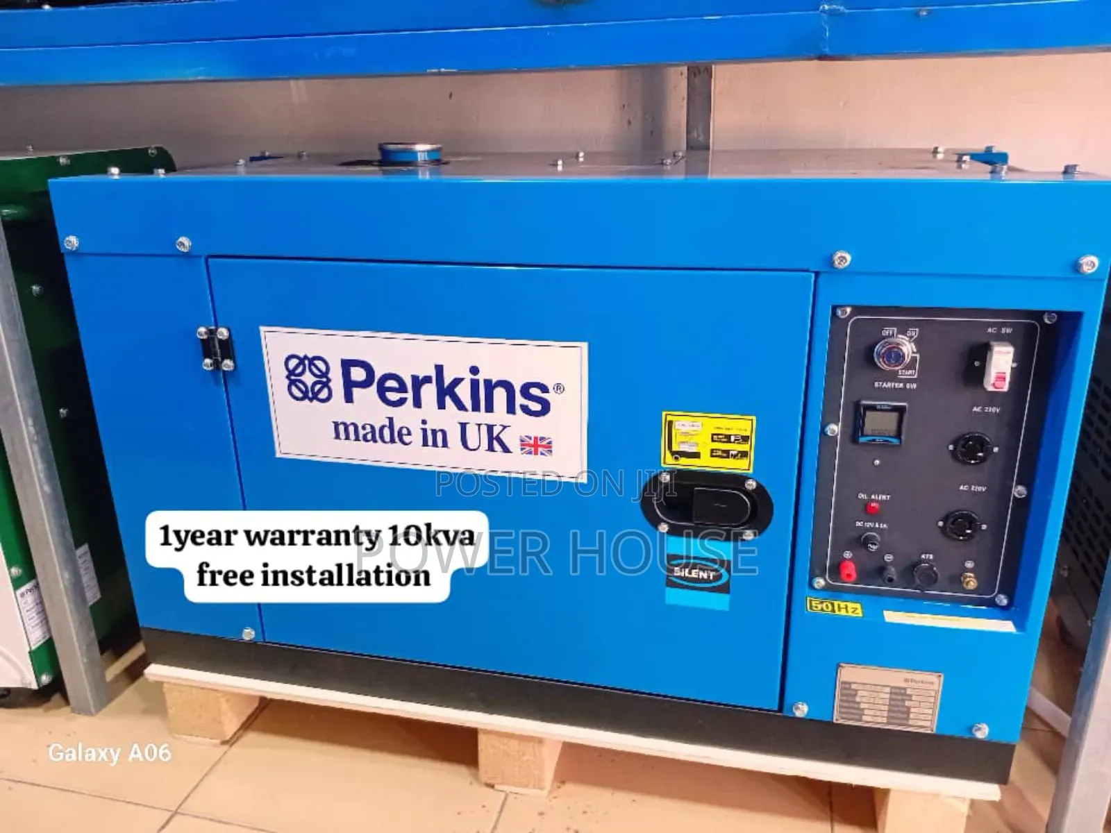 Tower Nimbus 18kva Generator Perkins Diesel