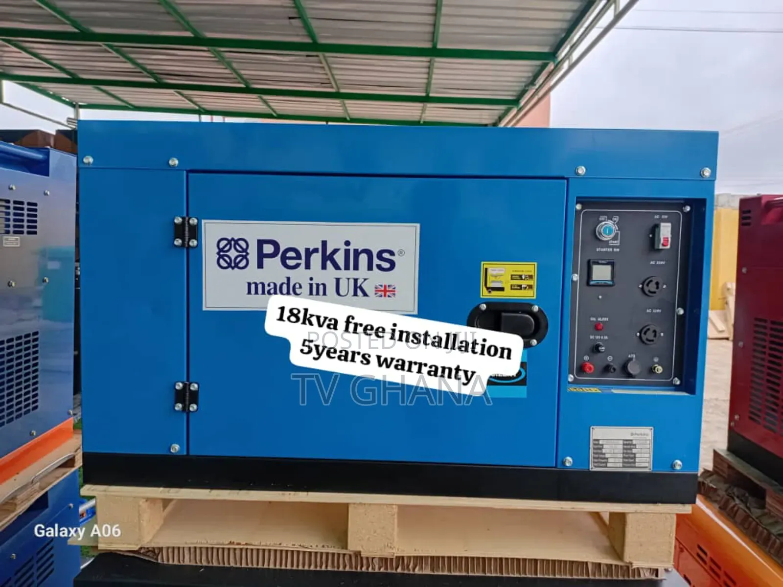 Gen for All Occasions Perkins 18kva Diesel Generator 18kva