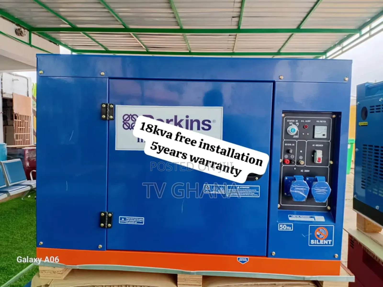 Guarantee Performance Perkins 18kva Diesel Generator 18kva