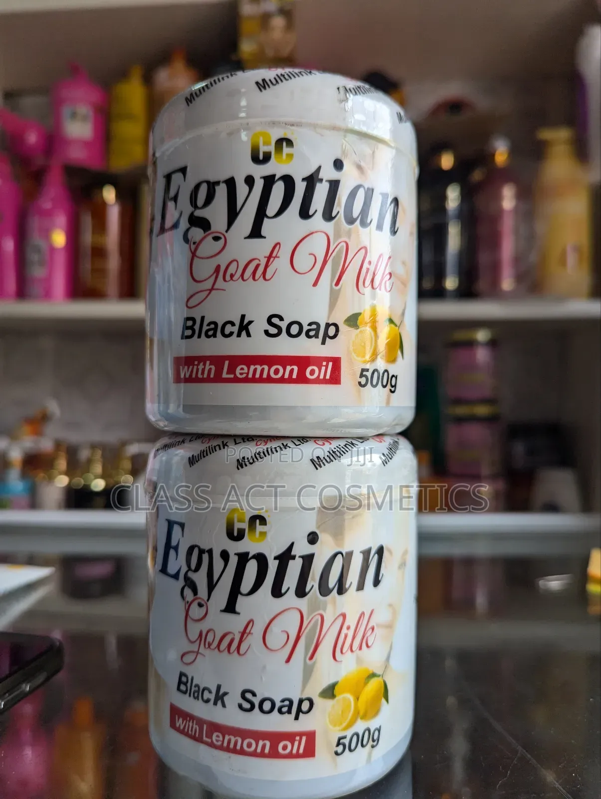 Egyptian Goat Milk Black Soap