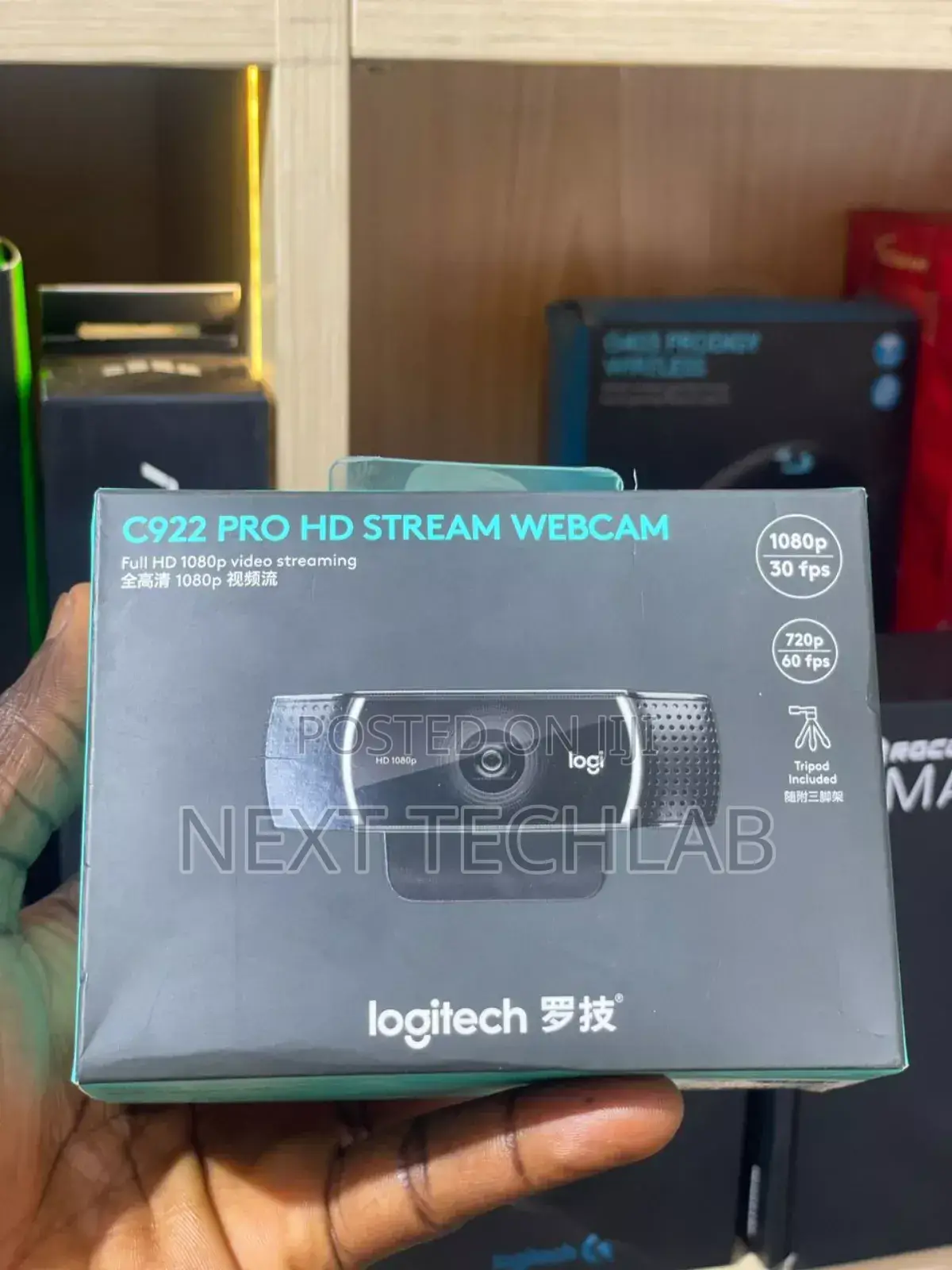 Logitech - C922 Pro Stream