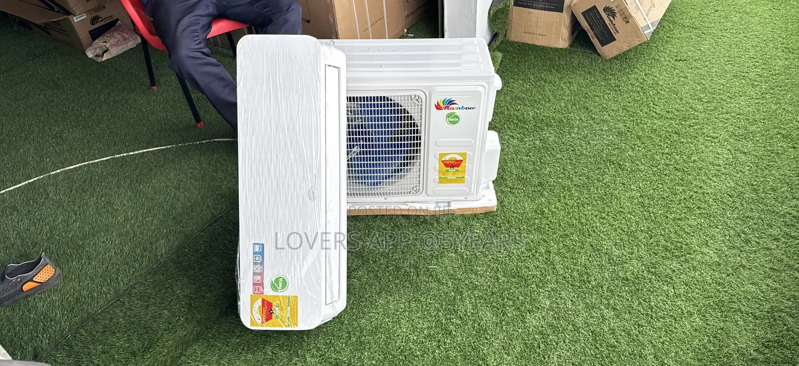 Discounted 1.5hp Air Condition Silent Brand. Ew in Box