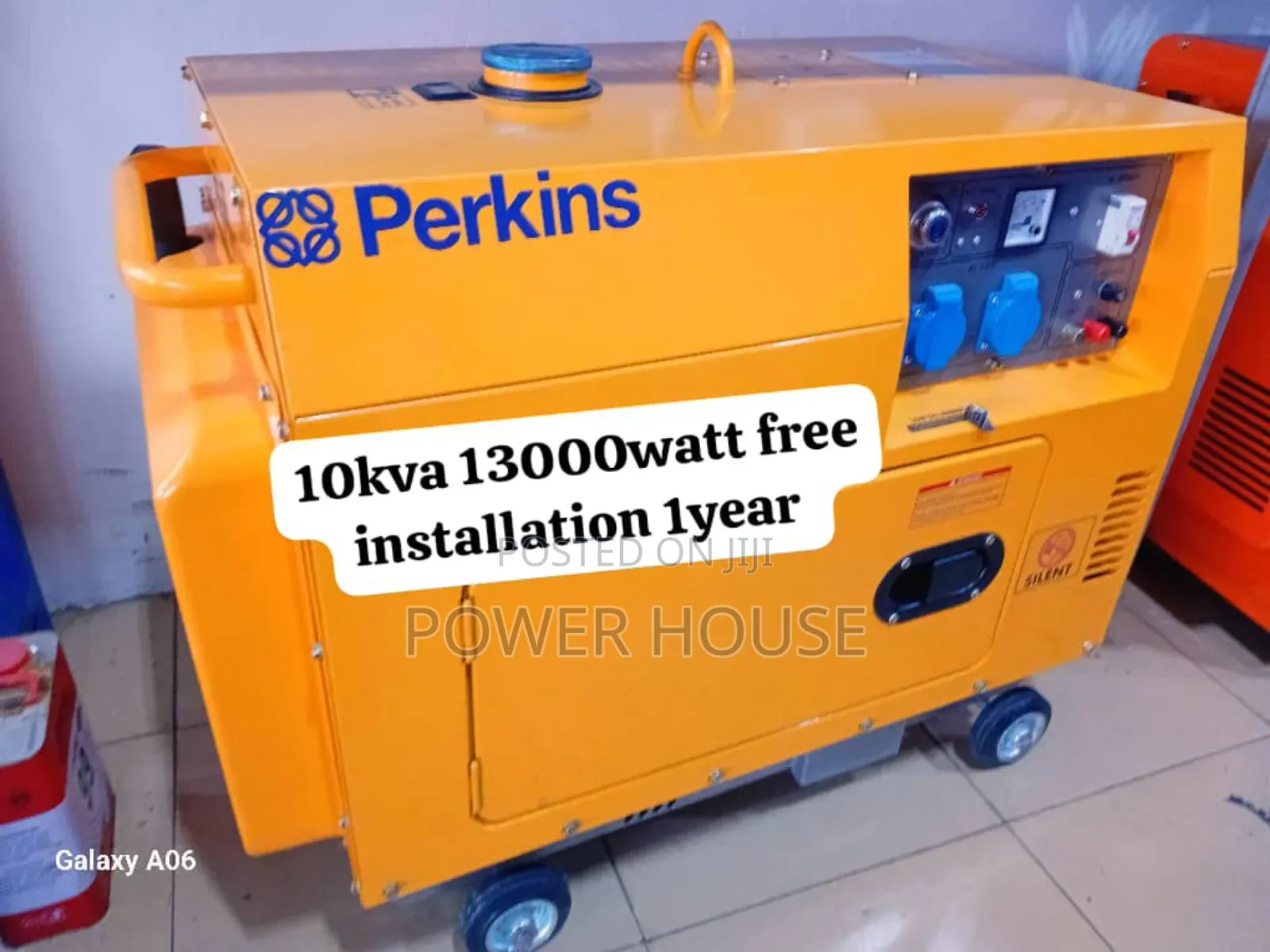 Tower Power Reserve 10kva 13000watts Diesel Generator Perkin