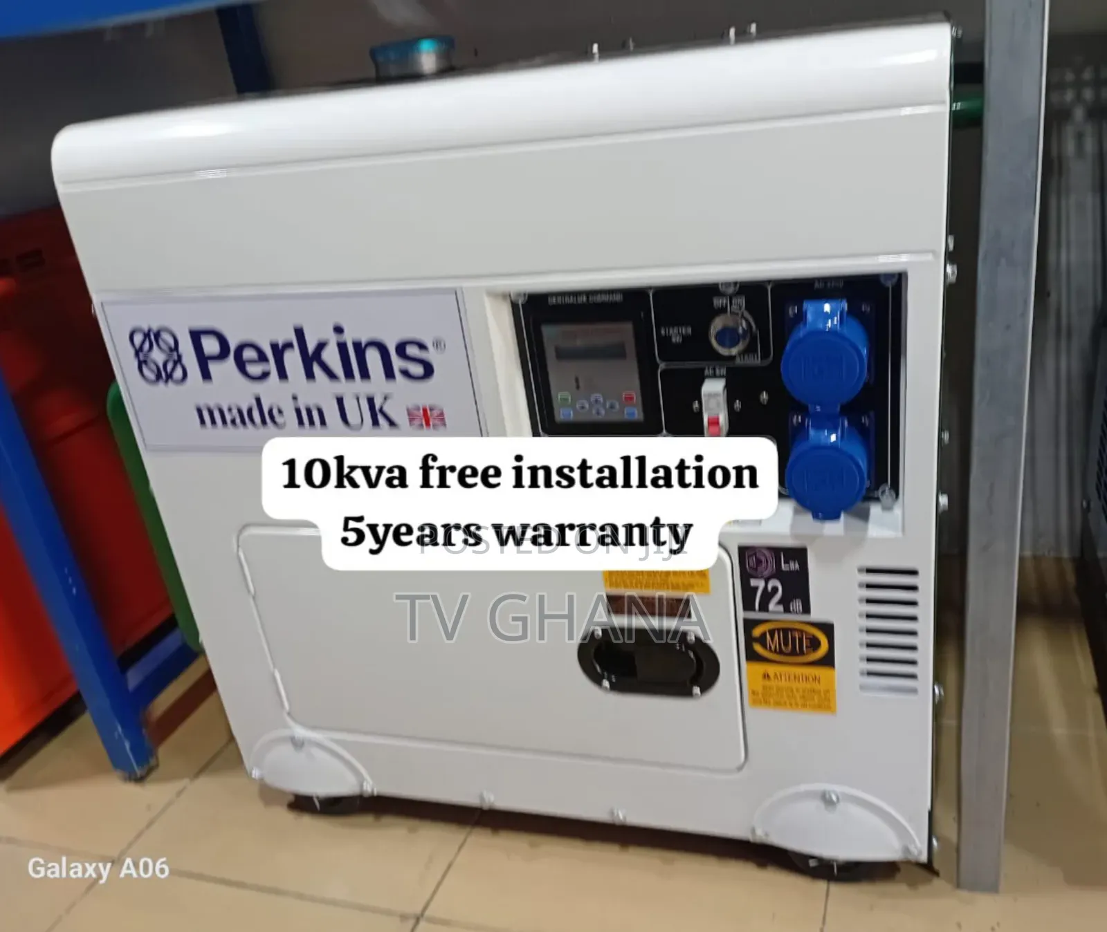 Plug and Play Power With Perkins 10kva 13000watts Diesel