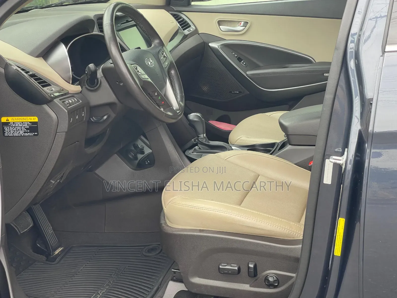Hyundai Santa Fe SE AWD 2017 Gray