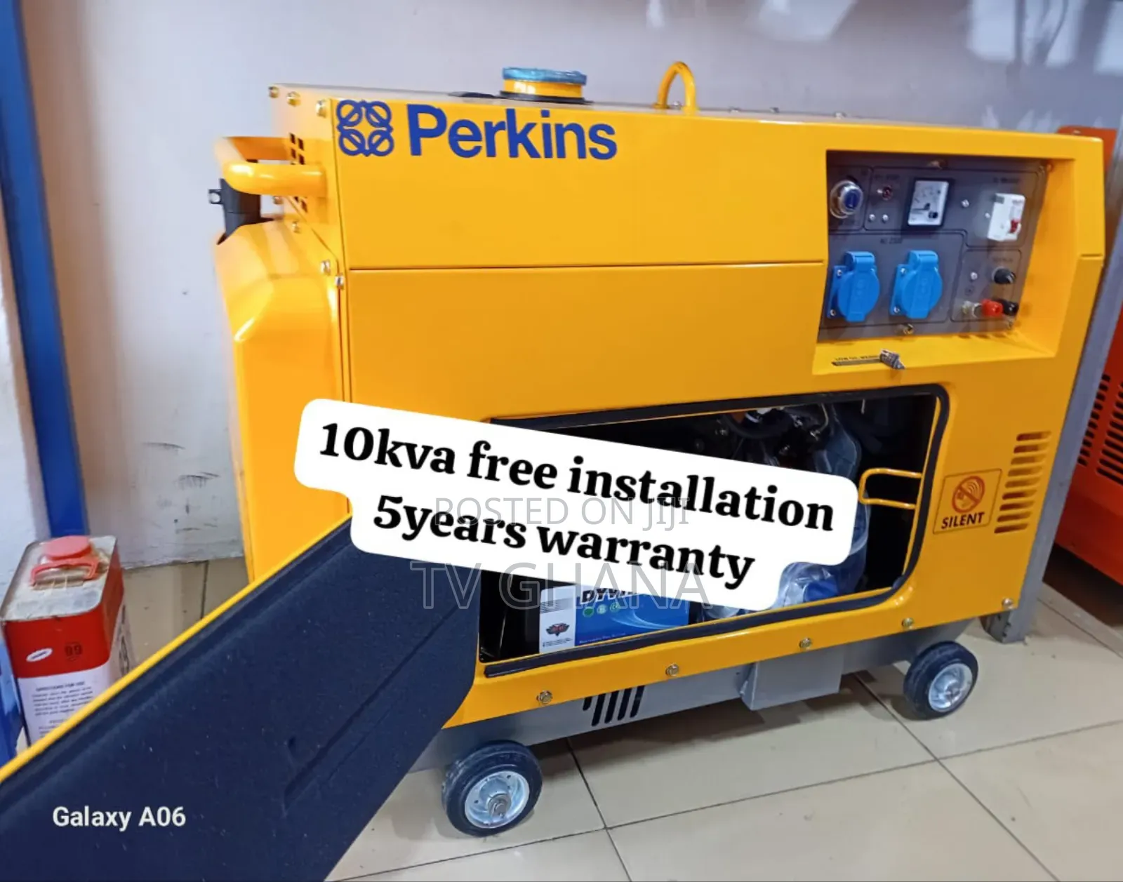 Safe and Sound Perkins 10kva Diesel 13000watts Diesel Engine