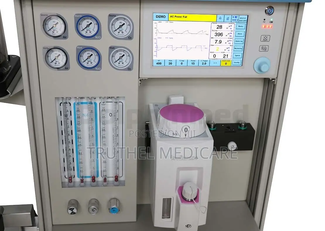 Anaesthesia Machine - Single Vaporizer