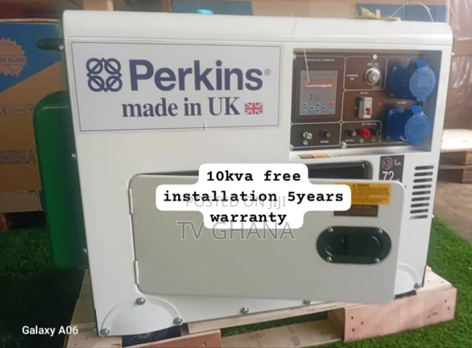 Keep Life Plugged in With Perkins 10kva 13000wats Diesel