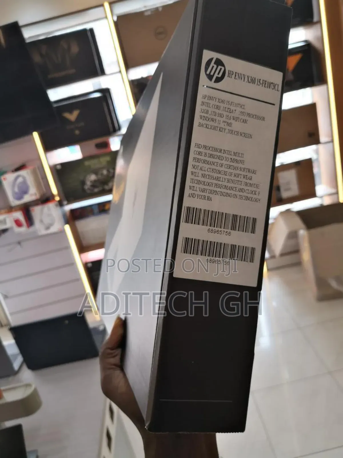 New Laptop HP Envy X360 15z 32GB Intel Core Ultra 7 SSD 1T