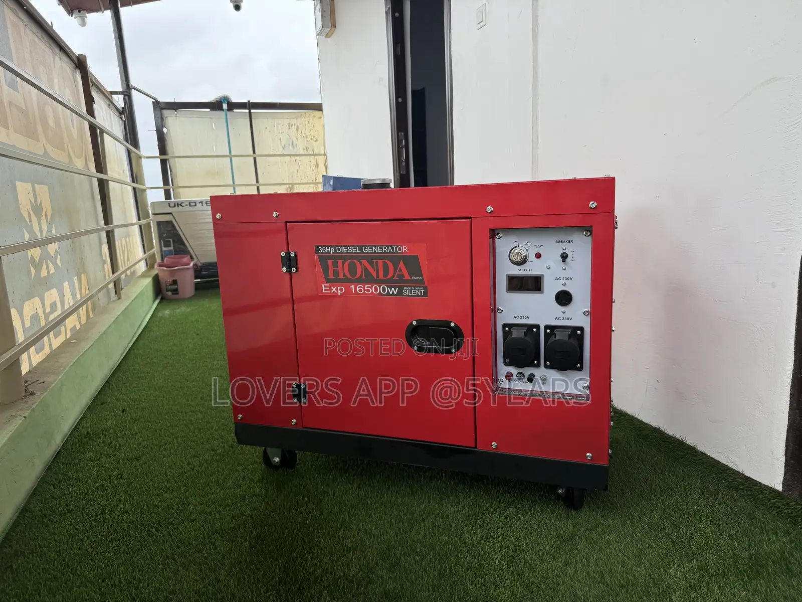 Exp150000w Drawable 15kva Honda Remote Stats Generator