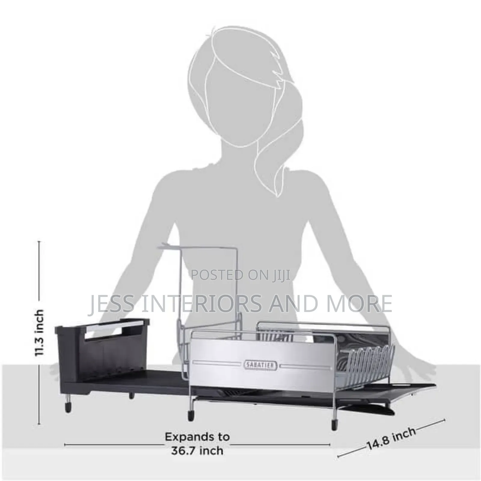 Sabatier Expandable Dish Rack
