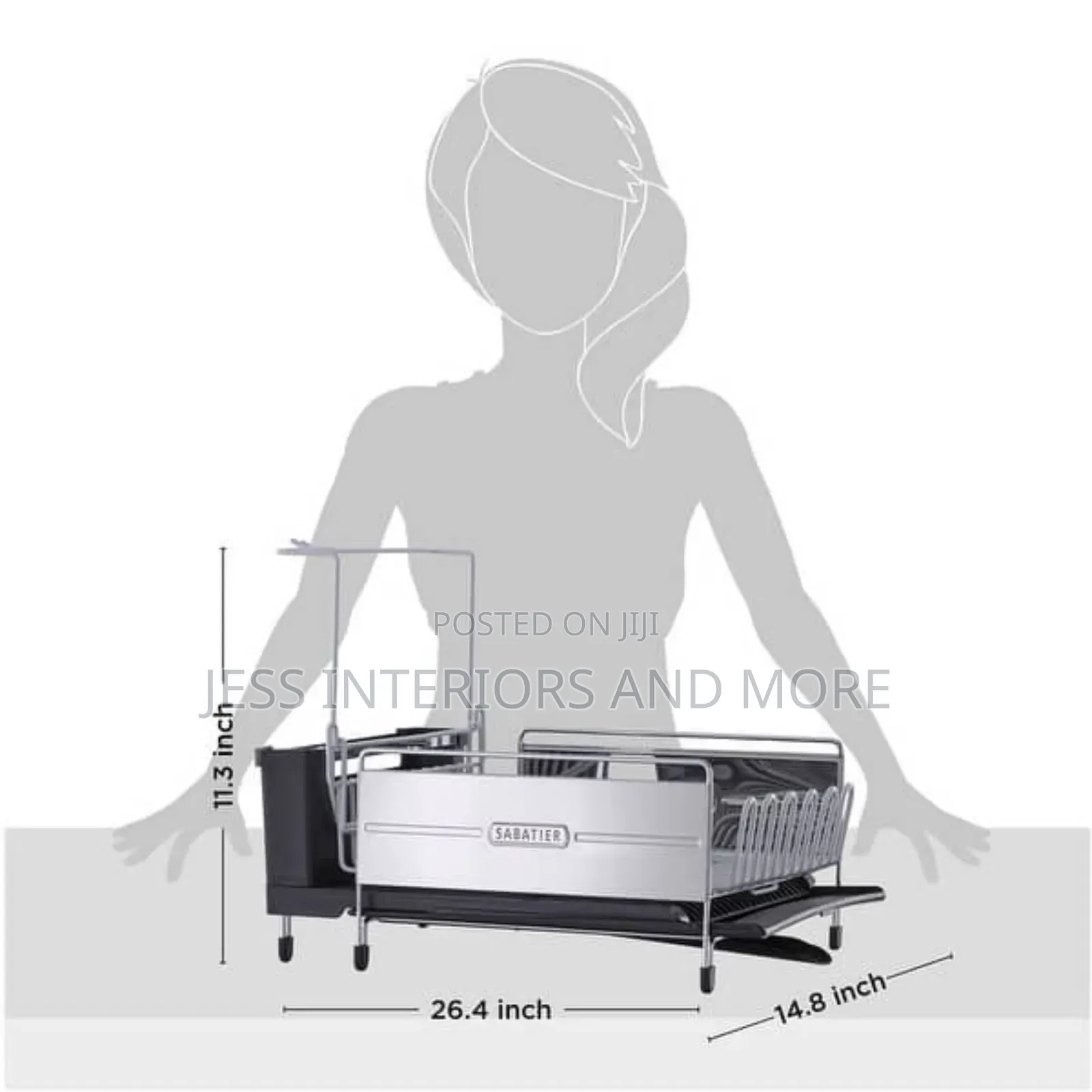 Sabatier Expandable Dish Rack