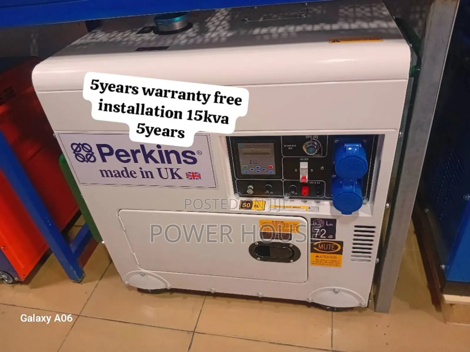 Tower Volt Forge 15kva 16500watts Perkins Diesel Generator