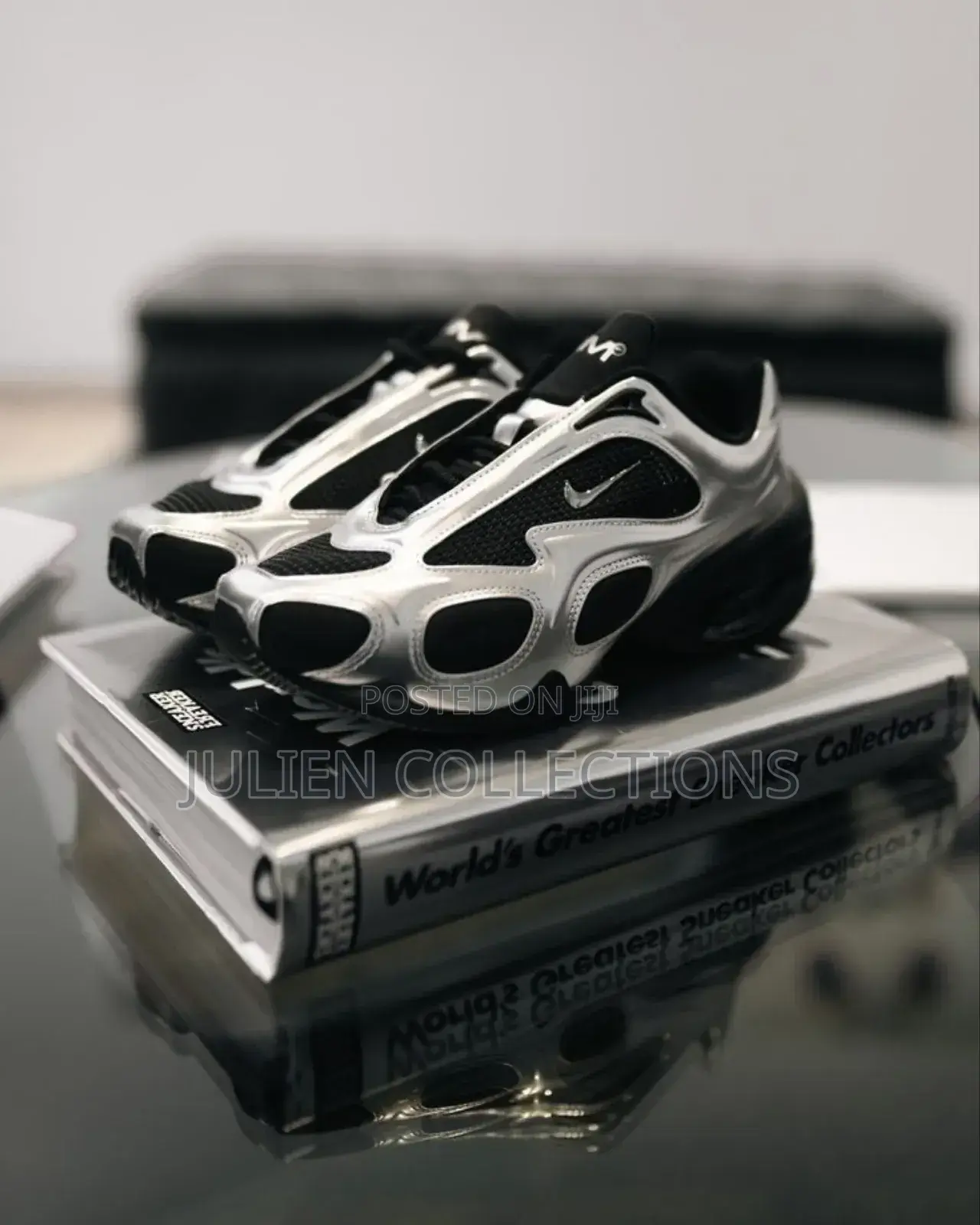Nike Air Muse Black Metallic Silver