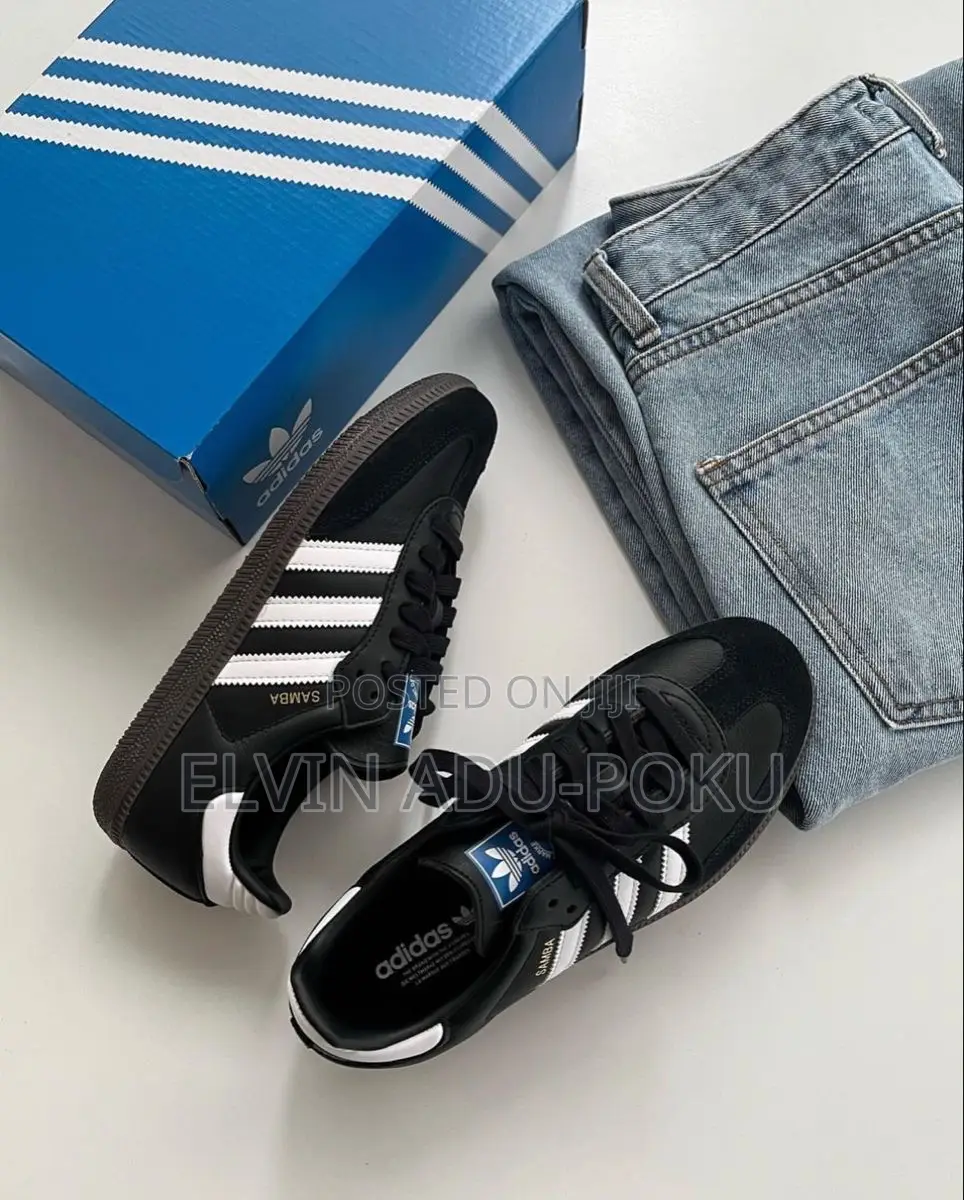 Adidas Samba Og "Black/Clear Granite"