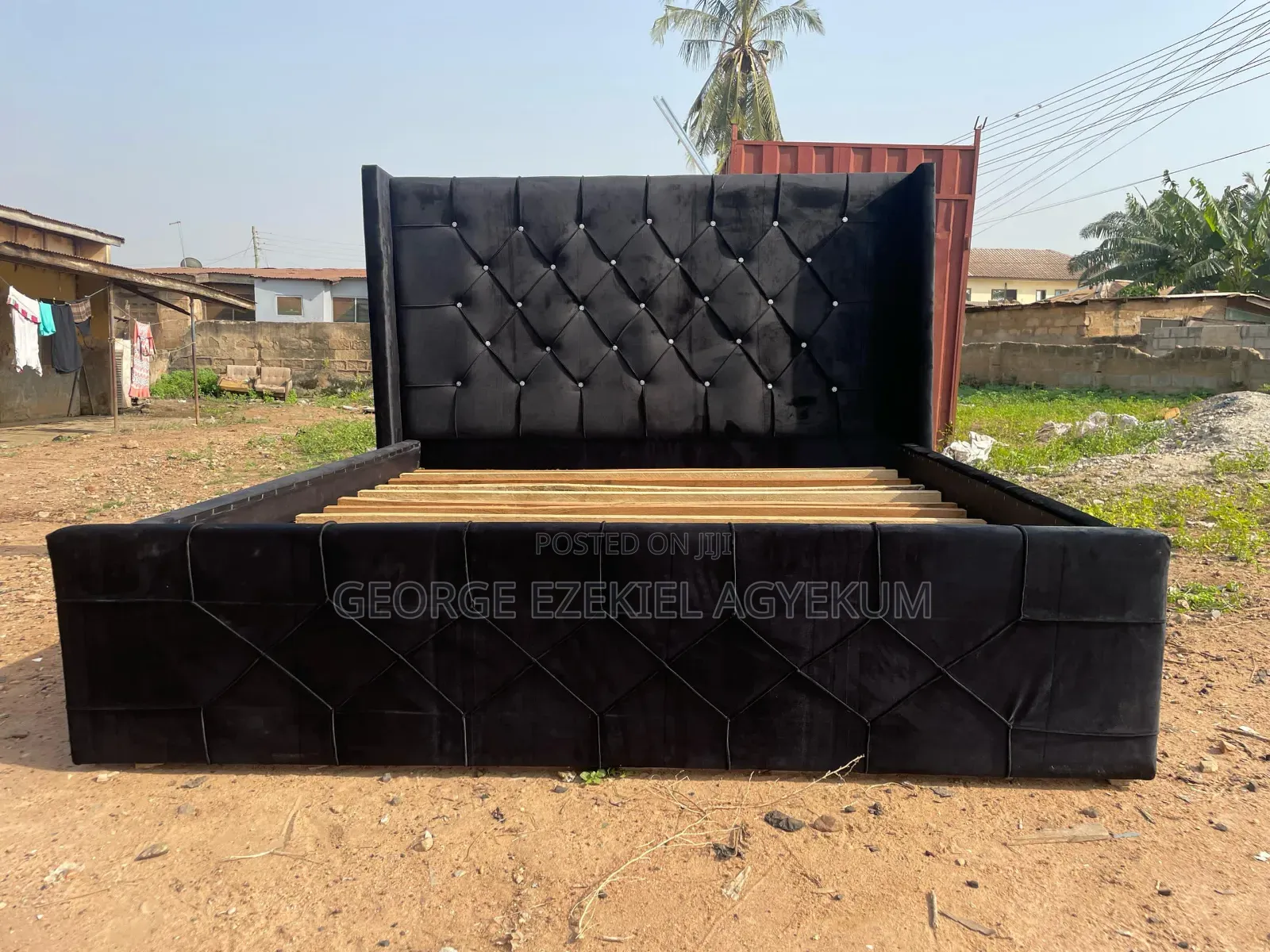 74×75 Queen Size Bedframe