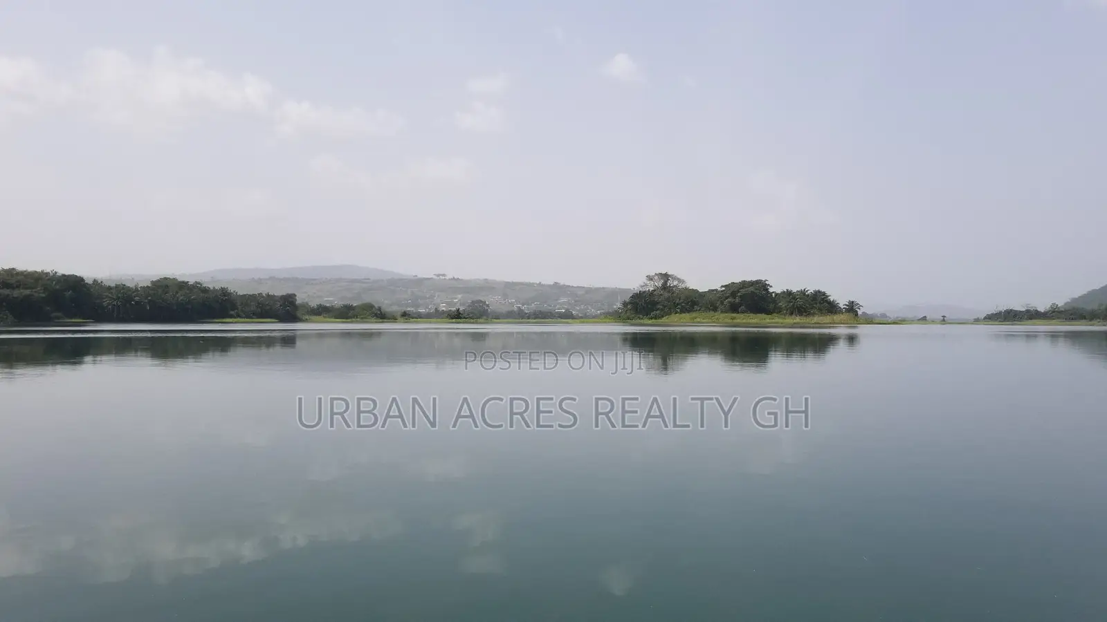 Asuogyaman Dist - (Senchi) _ 20+ Acres Island on Volta River