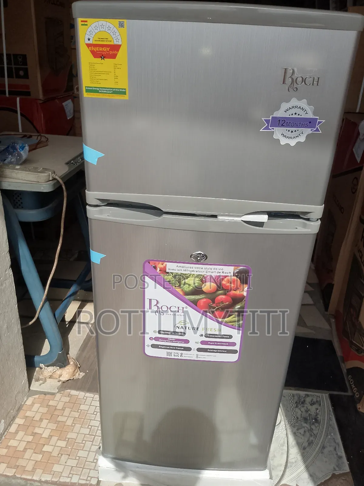 Fantastic Roch Refrigerator Top Freezer 117l Best Leading