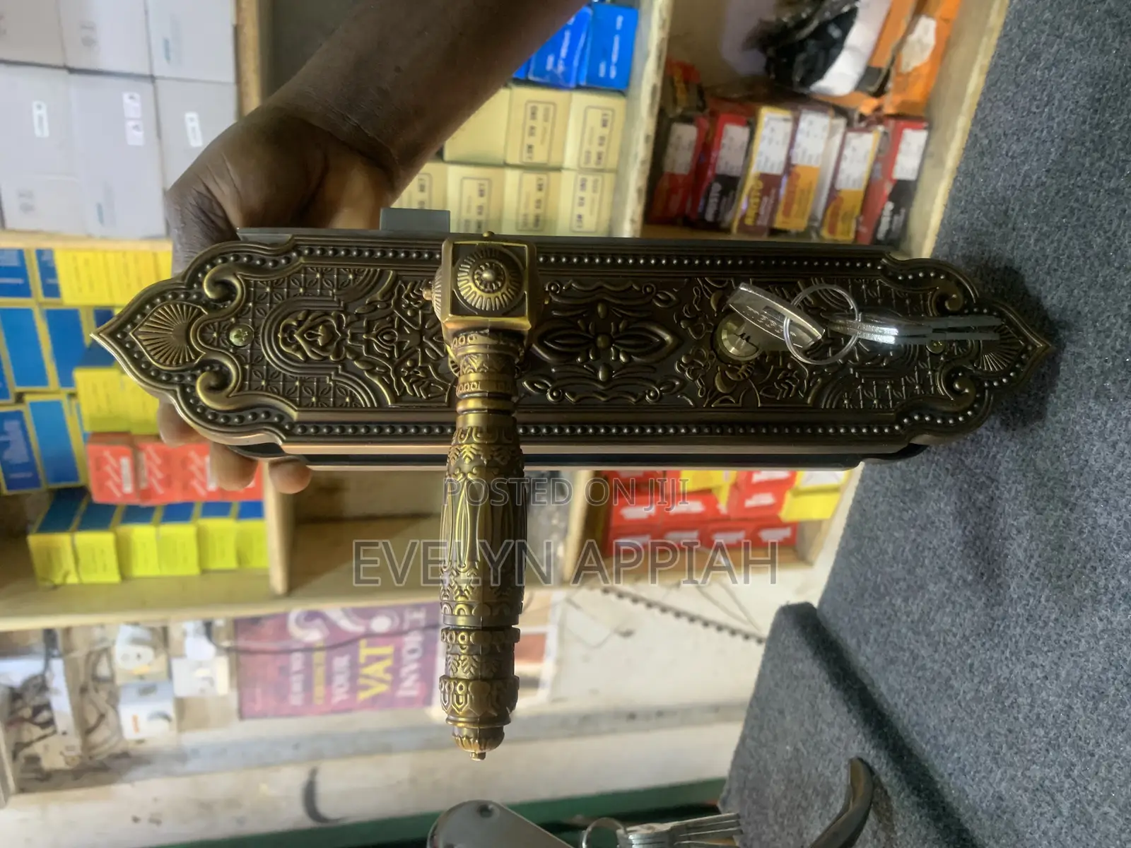 Pure Brass High Quality Turkey Door Lock Big Size