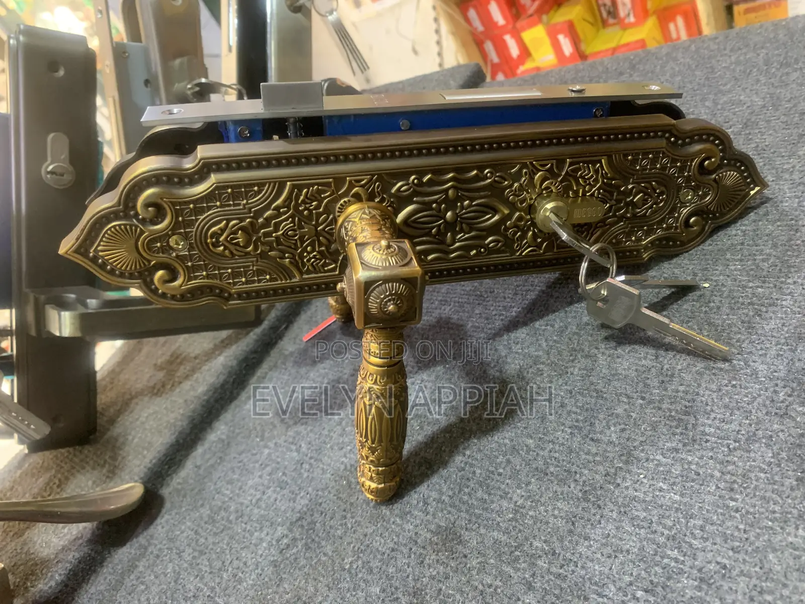 Pure Brass High Quality Turkey Door Lock Big Size