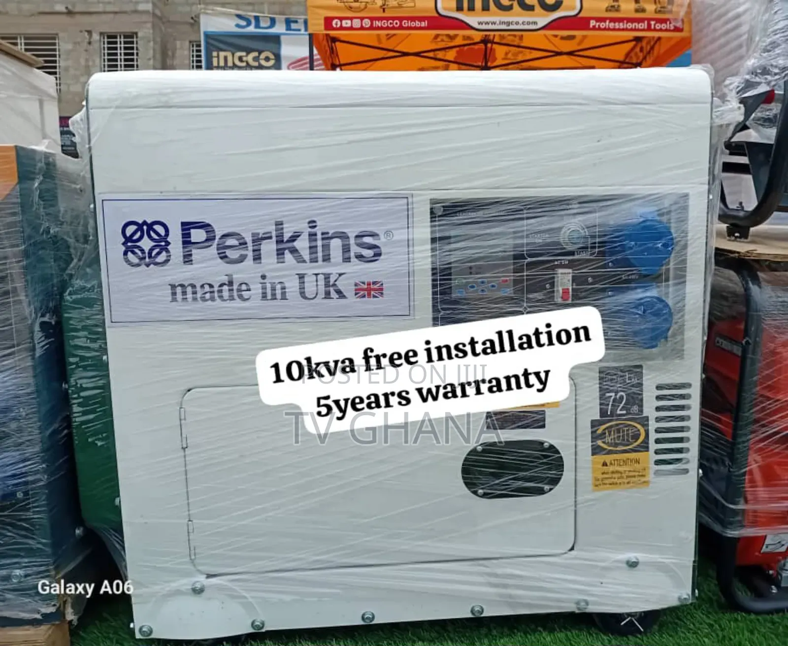 Classy Quiet Powerful Perkins 10kva 13000wats Diesel Silent