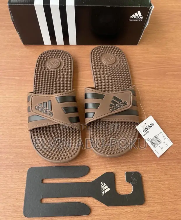 adidas gazelle silver green womens adidas Adissage – ProSoccer main image 0
