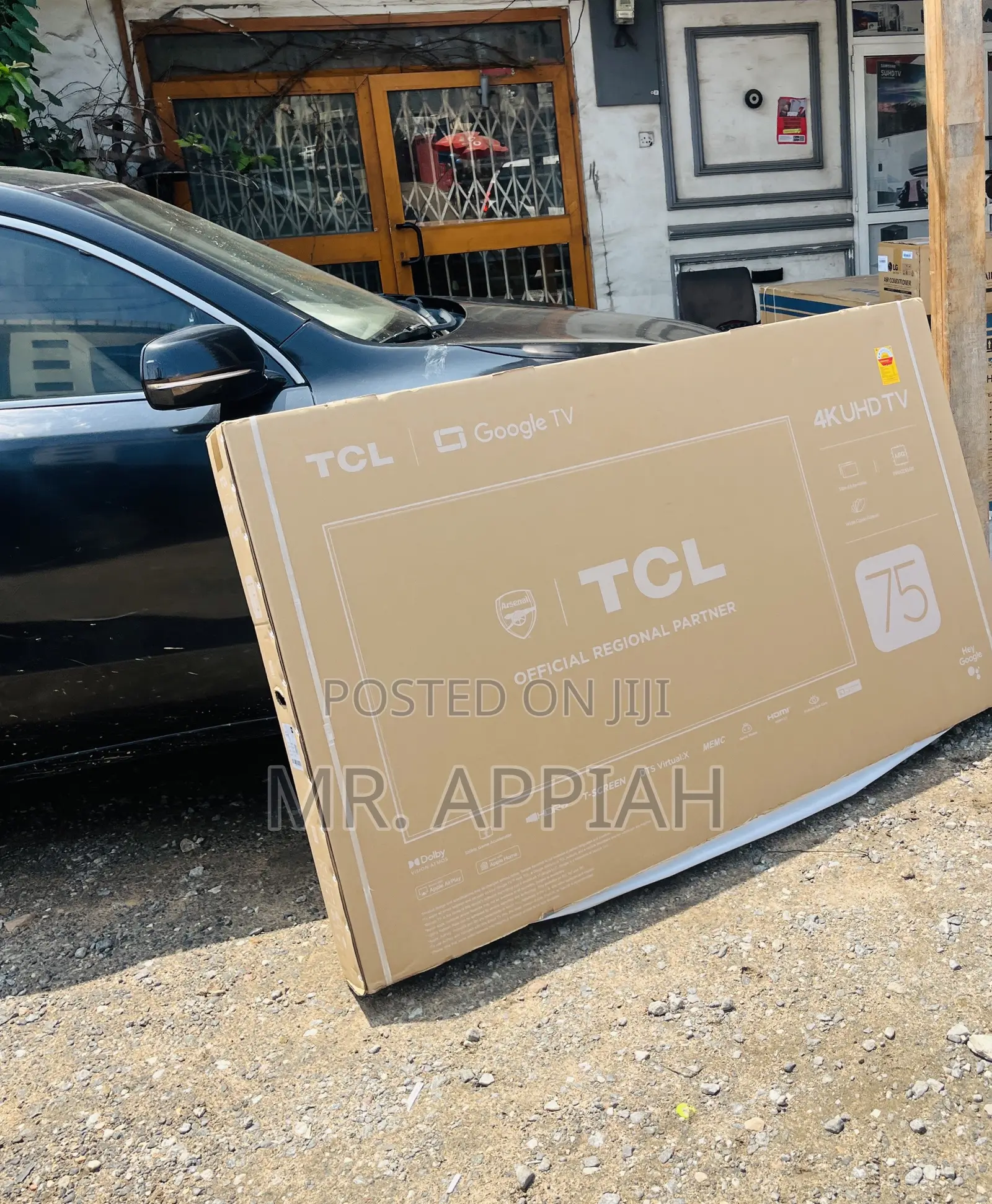 Buy Affordable TCL 75” Ud Smart Screen Tv(Black)