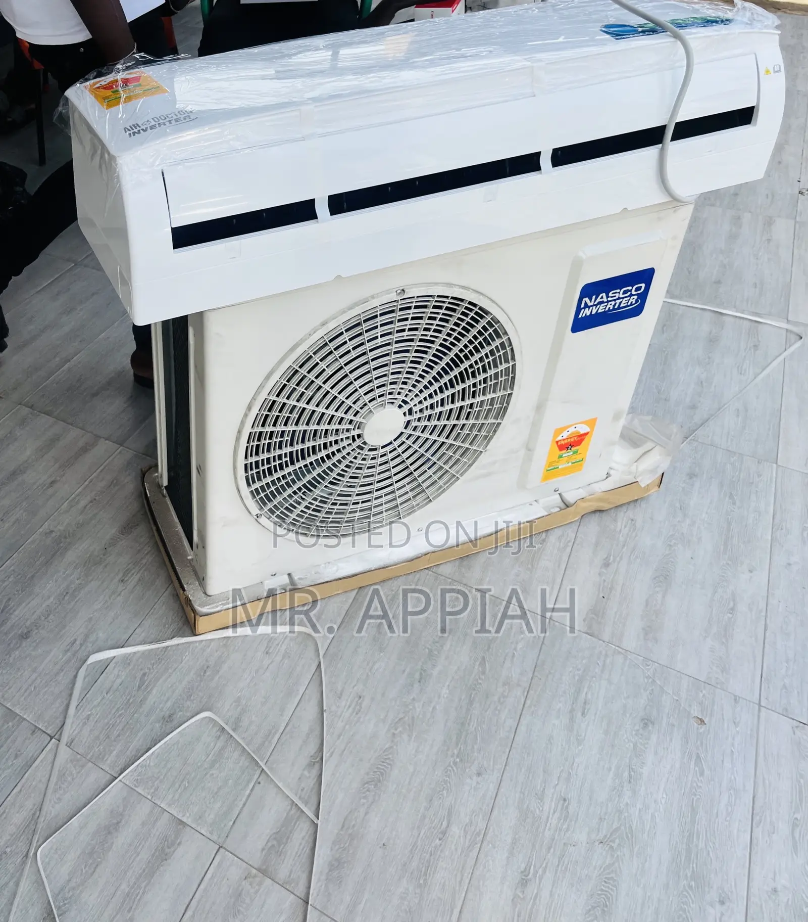 Buy Original Nasco 1.5hp Inverter Air Doctor Ac(White).