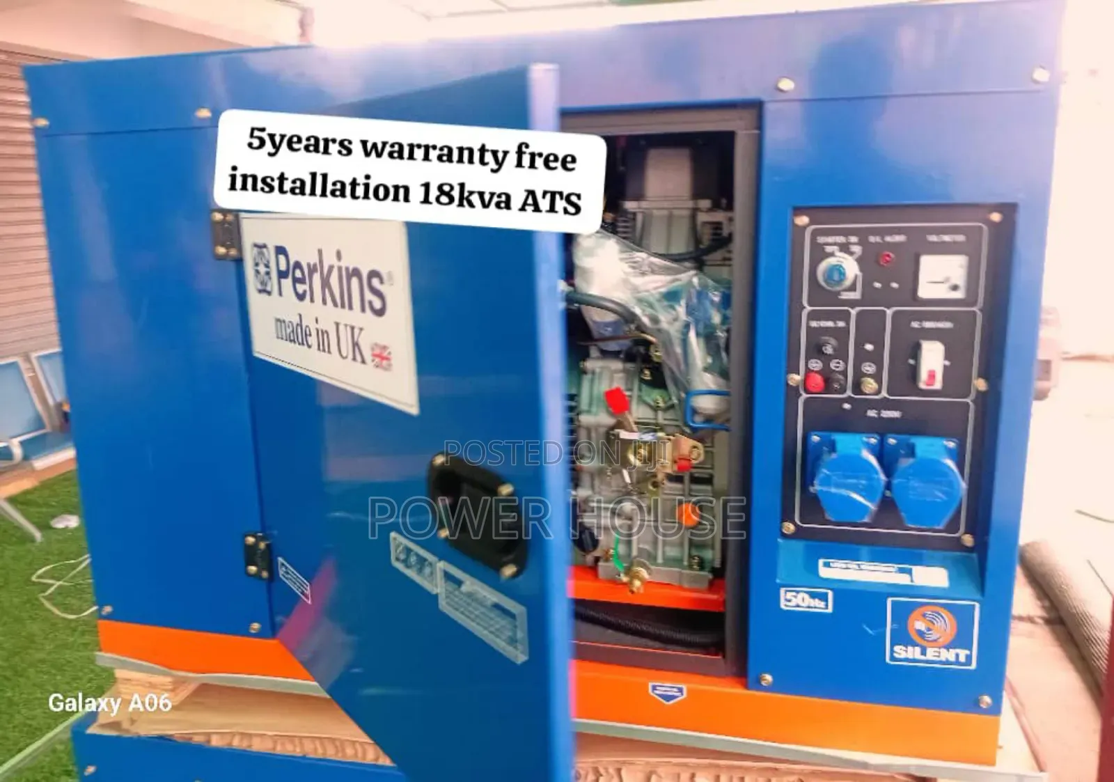 Cortexclick Perkins 18kva Diesel Generator 18kva Perkins