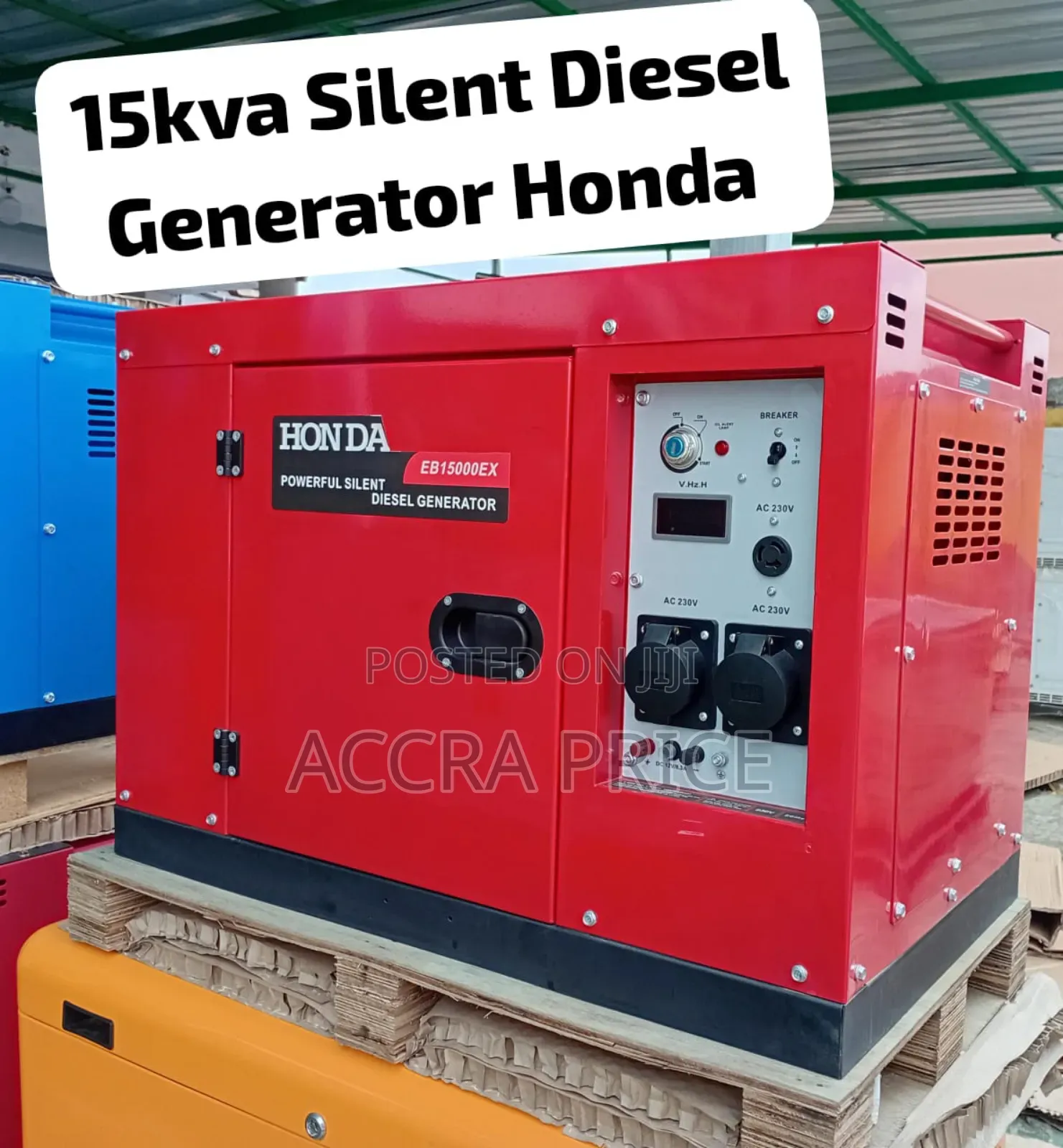 Honda 15kva Generator - High Performance and Durability