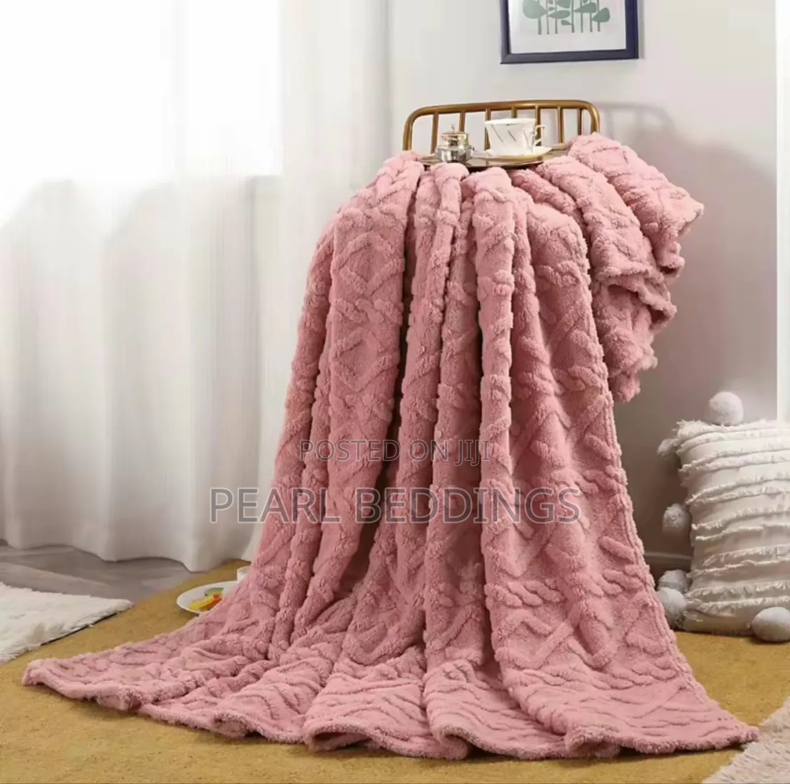 Premium Luxurious Quality Stripped Throw Blanket Available