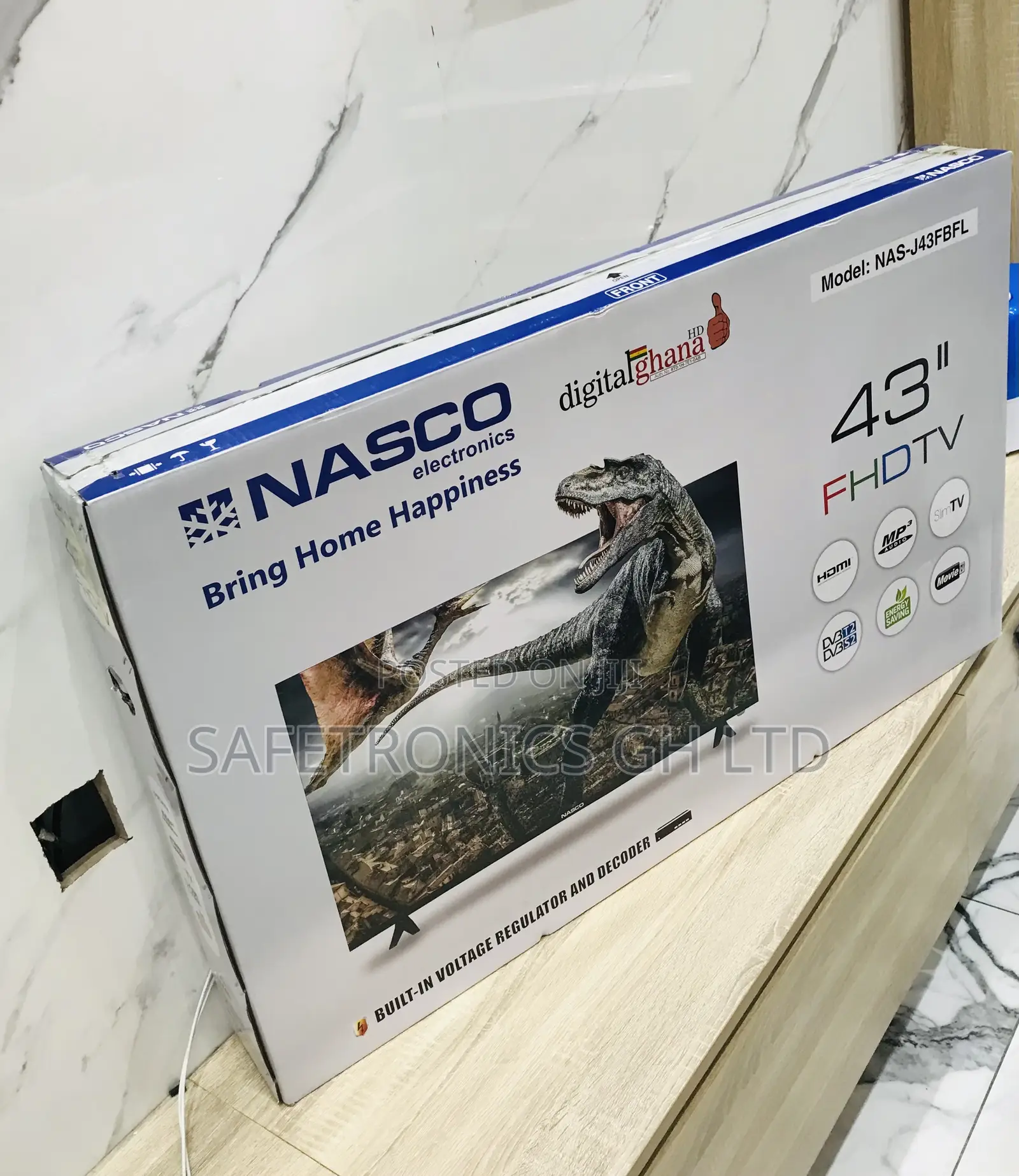 Order Black Nasco Full Hd Digital 43 Inch Tv