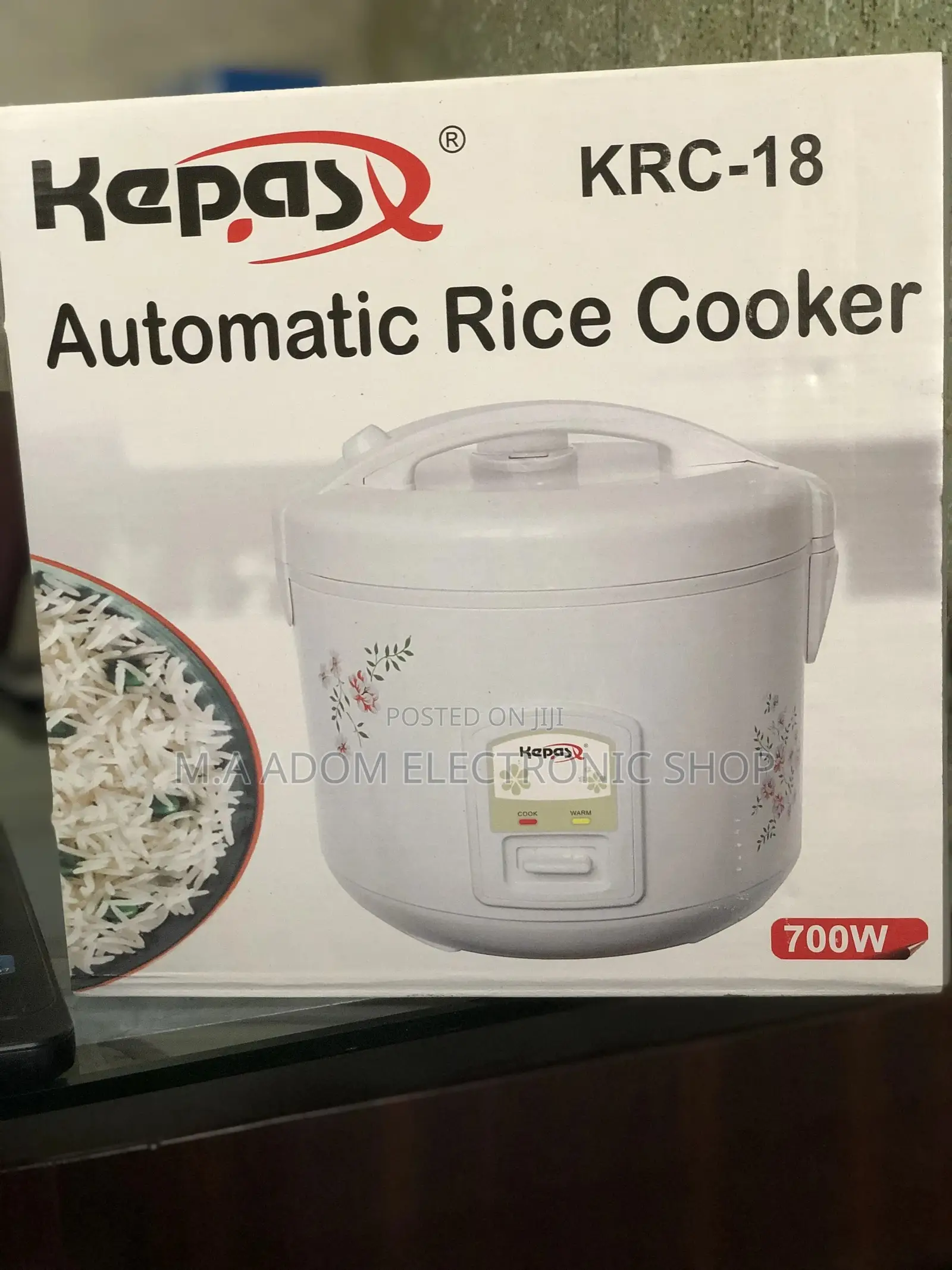 Kepas Automatic Rice Cooker 700watts