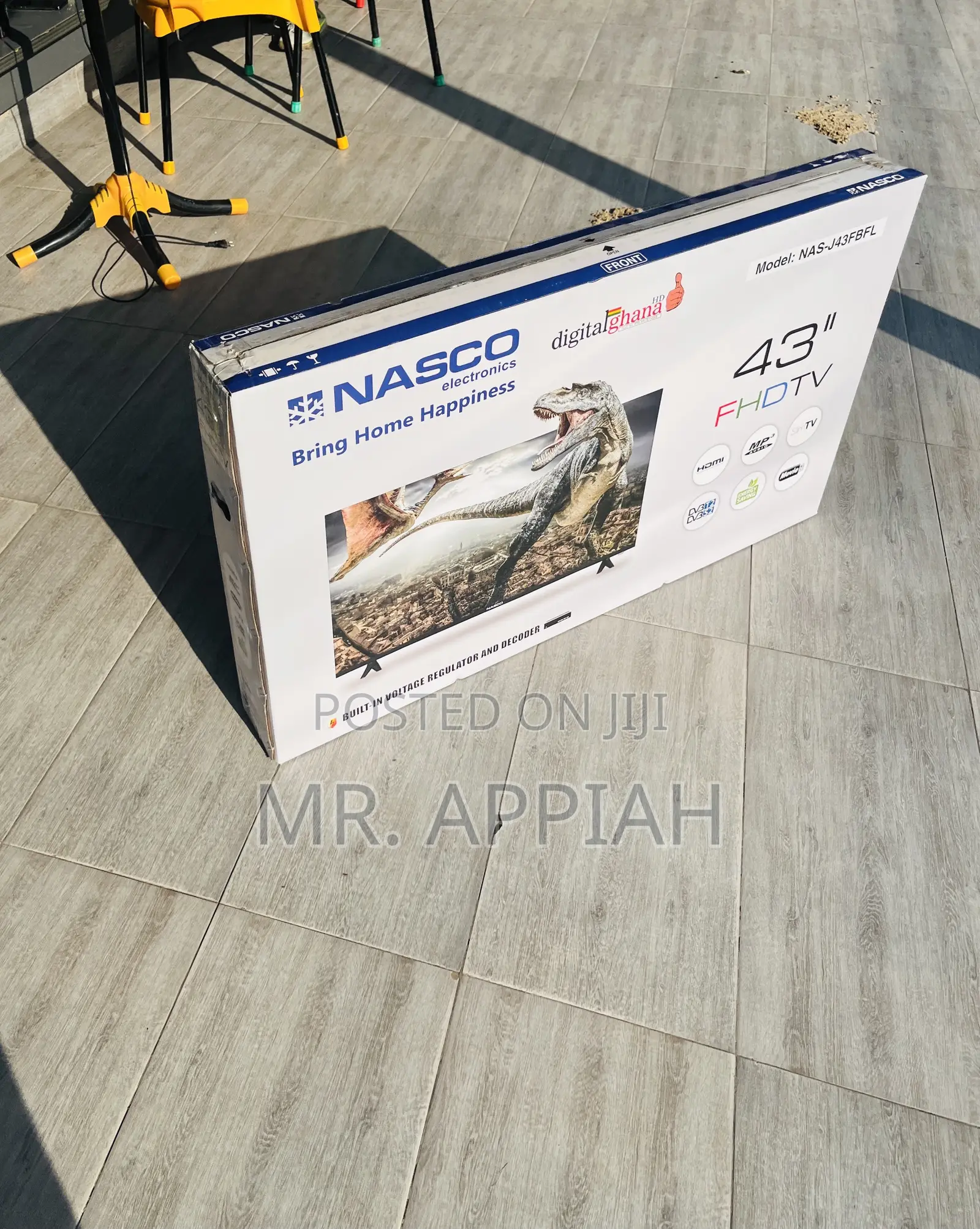 Get Premium Nasco 43” Digital Television(Black)
