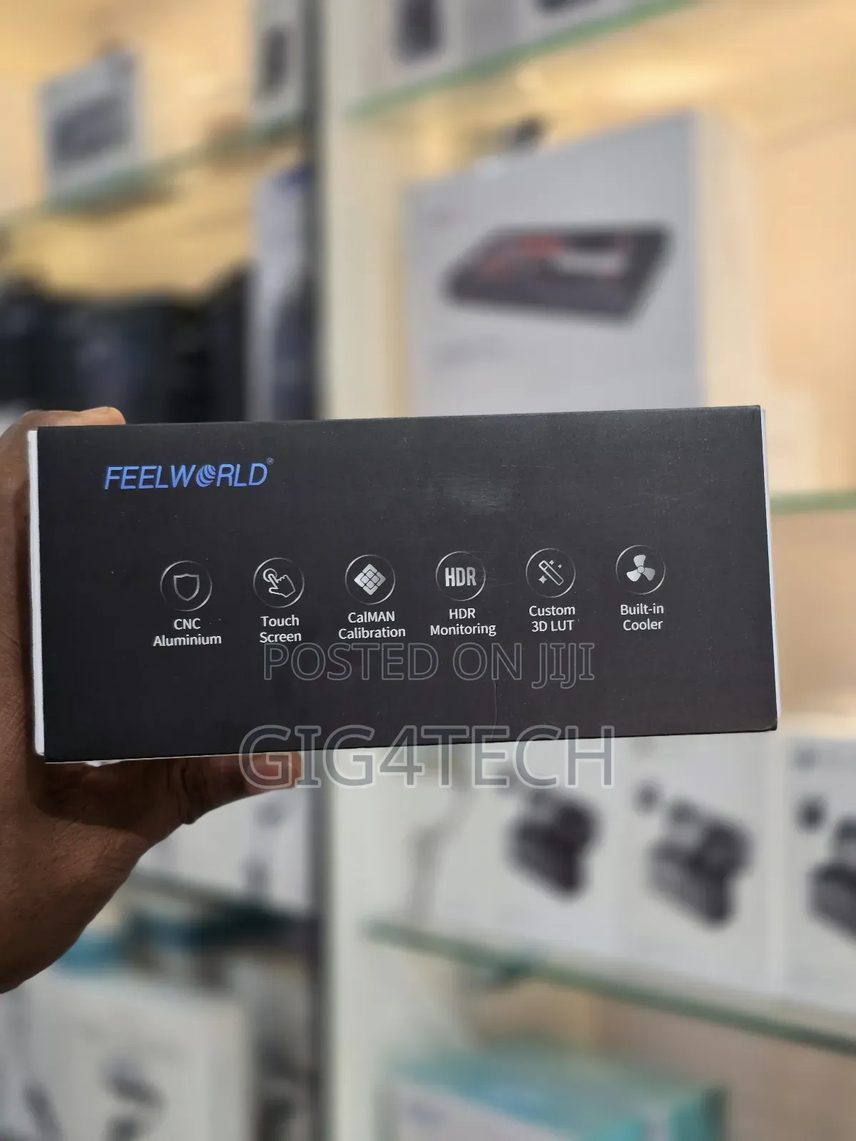 Feelworld H5 5.5-inch 12g Sdi Monitor 1200nit Touchscreen