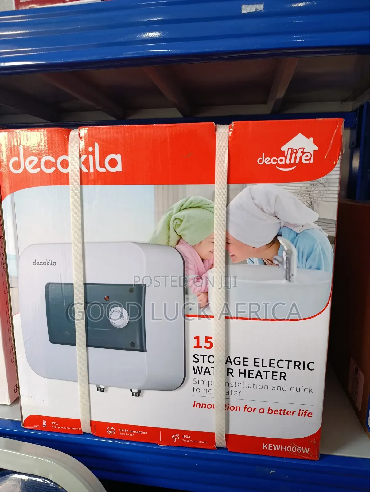 Decakila 15l Electric Water Heater 1500w – Kewh006w