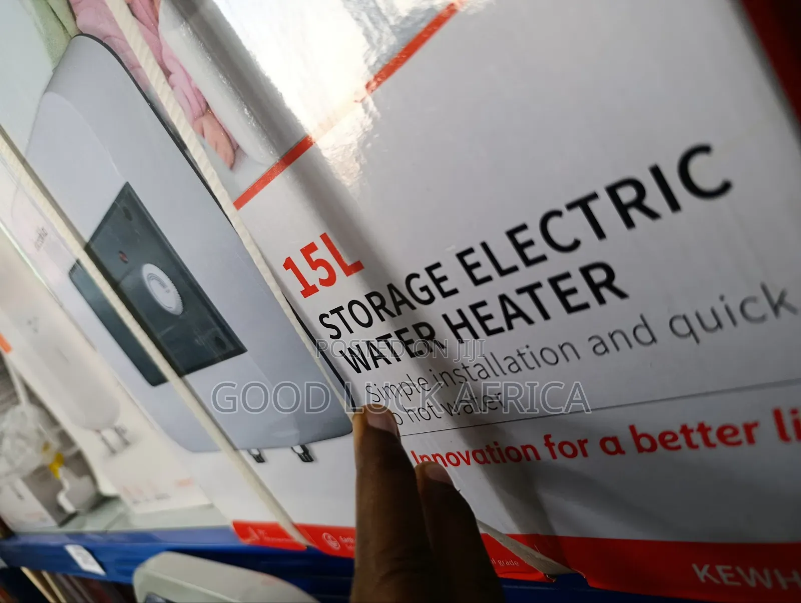 Decakila 15l Electric Water Heater 1500w – Kewh006w
