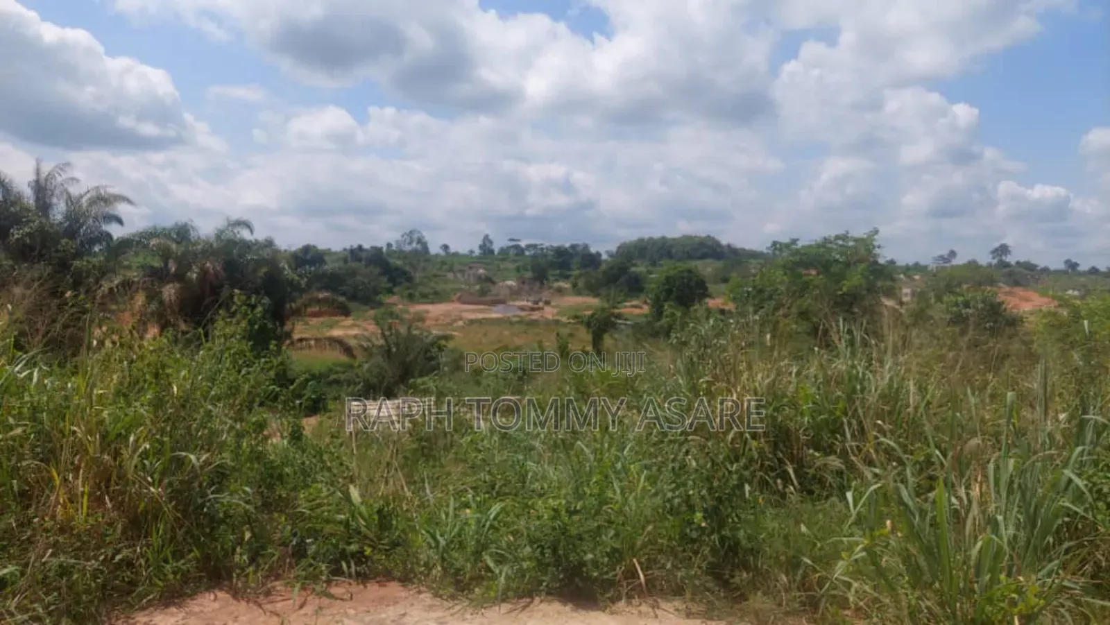 Well Located Land for Sale at Sarfo Kasaam Around Mamponteng