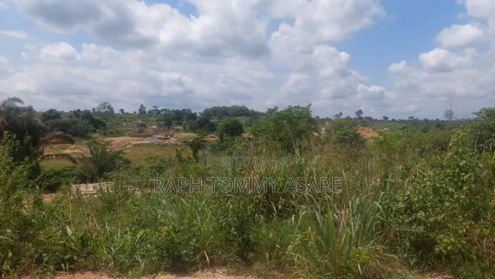 Well Located Land for Sale at Sarfo Kasaam Around Mamponteng